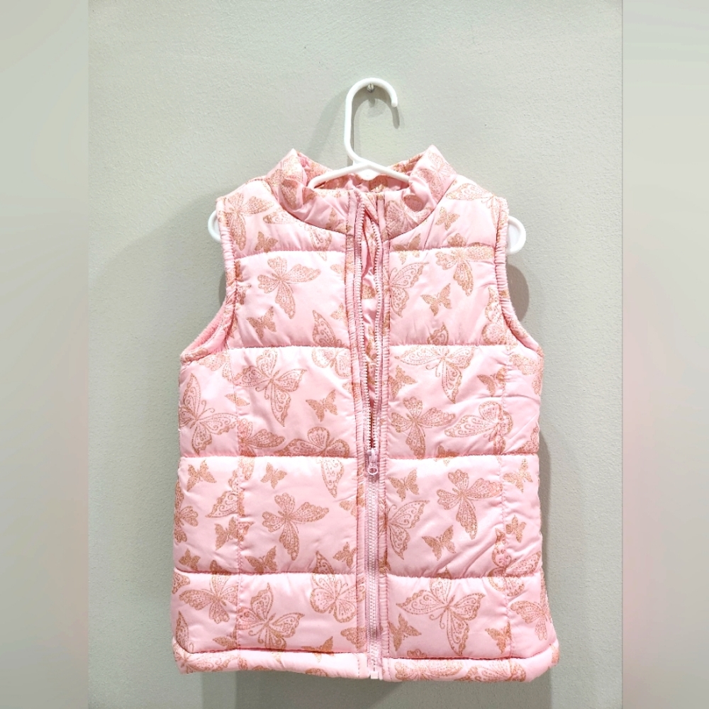Toughskins fleece lined puffer vest